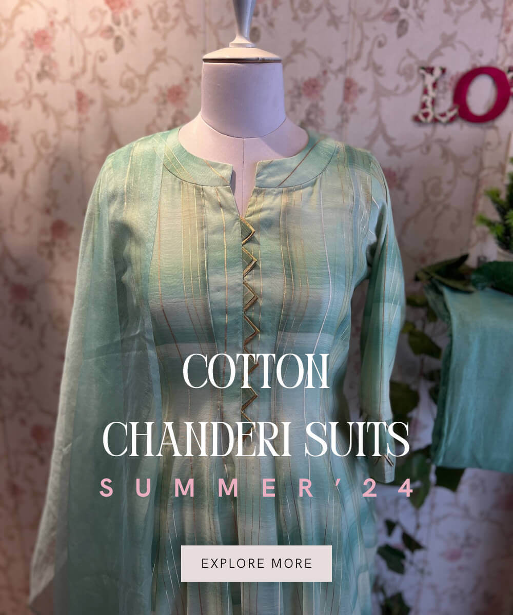 Cotton Chanderi Suits